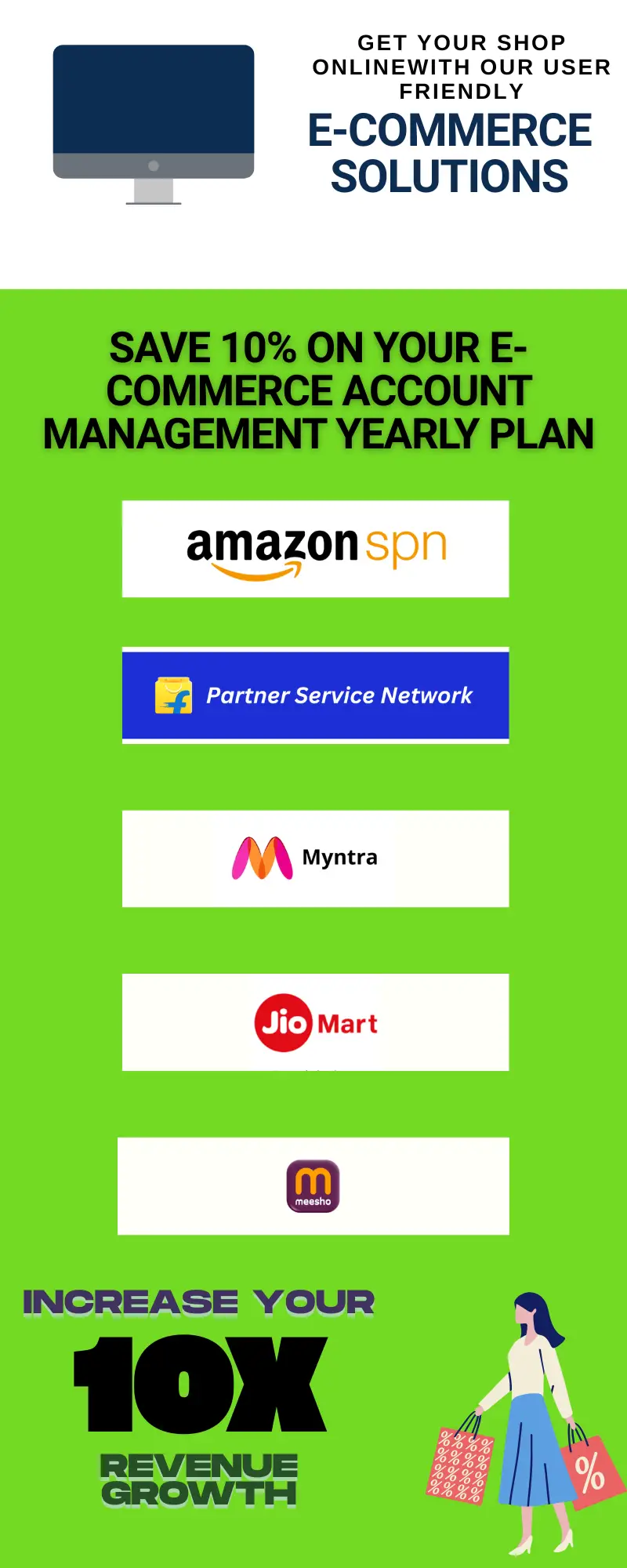 Save 10% on E-commerce Yearly Plan 